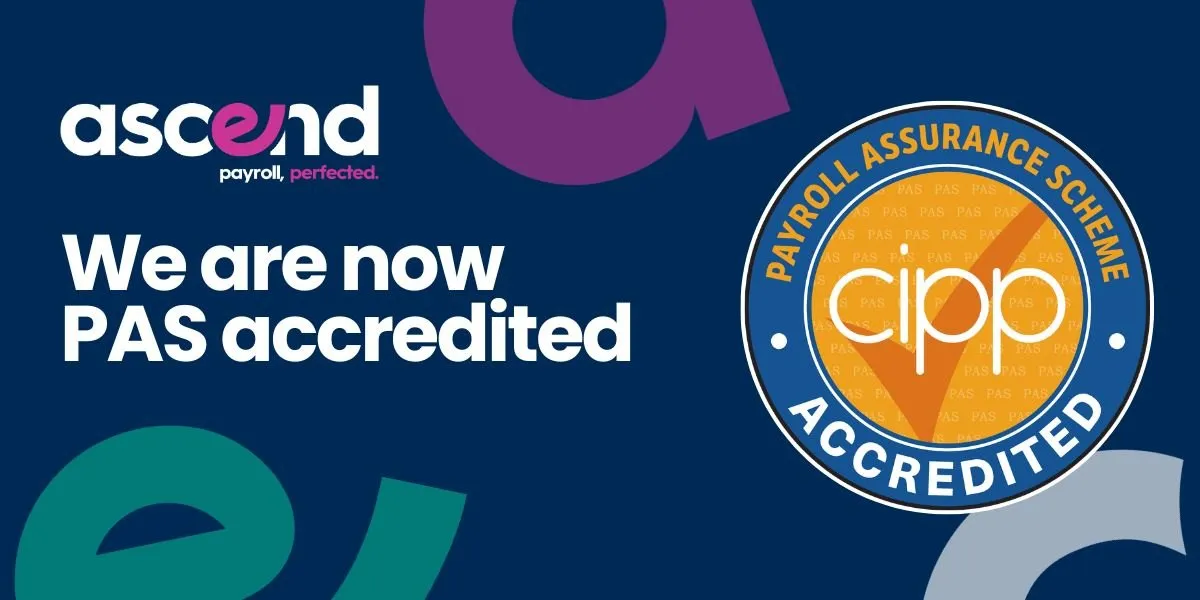 Ascend Payroll is PAS accredited